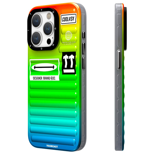 Apple iPhone 15 Pro Max Case YoungKit The Secret Color Series Cover Green 