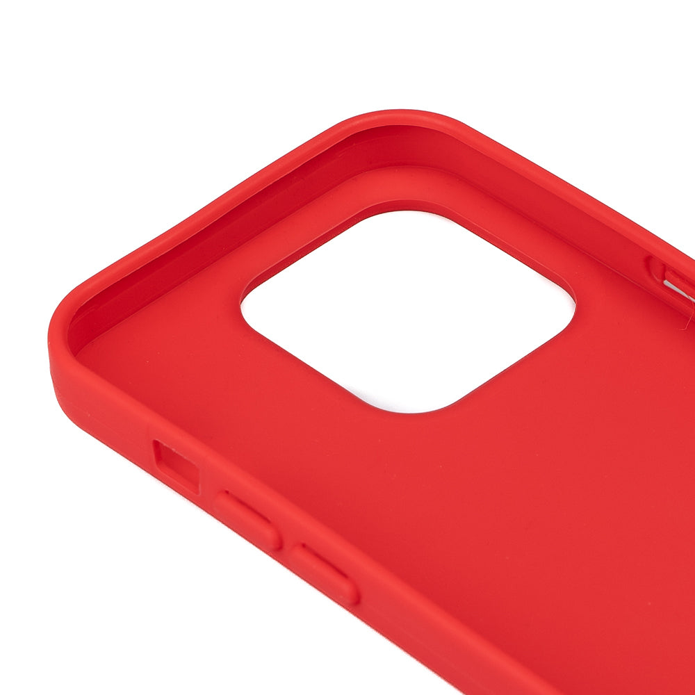 Apple iPhone 15 Pro Max Case Zore Bias Silicone Red