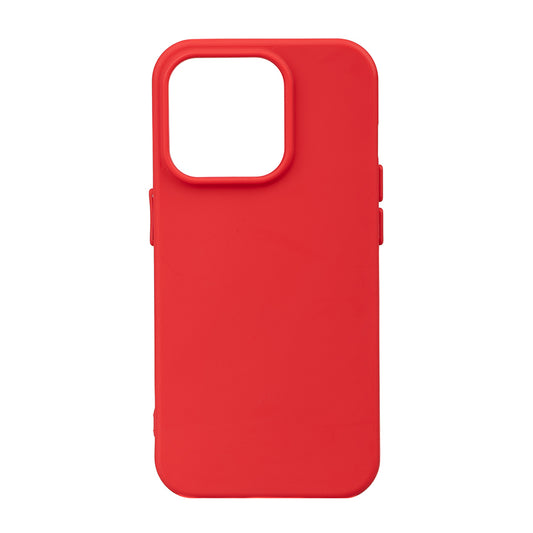 Apple iPhone 15 Pro Max Case Zore Bias Silicone Red