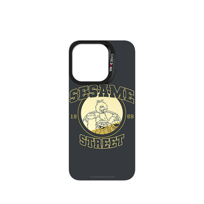Apple iPhone 15 Pro Max M-safe Şarj Özellikli Casebang Sesame Street Serisi Mıknatıslı Arka Panel Siyah