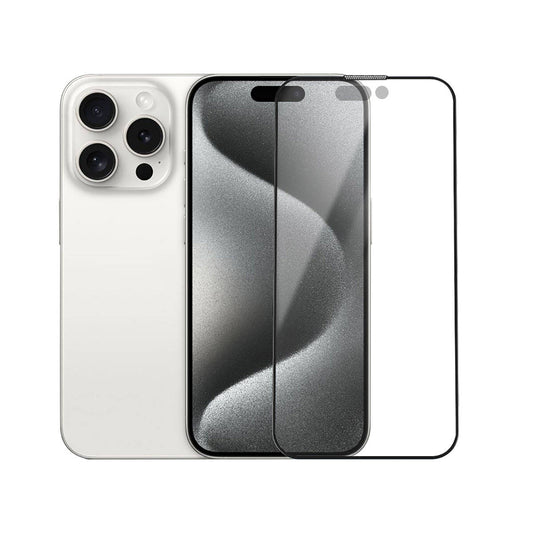 Apple iPhone 15 Pro Max Wiwu iVista Screen Matte Ultra Strong Tempered Matte Screen Protector Black 