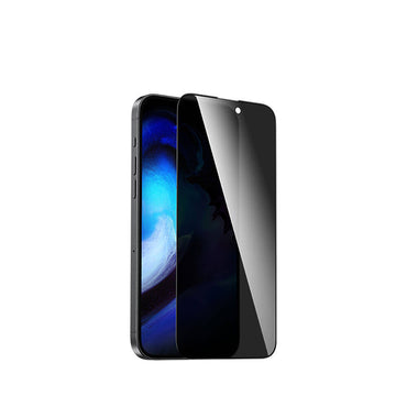 Apple iPhone 15 Pro Recci RSP-A06SP 3D Privacy Shield Tempered Glass Screen Protector Gray 