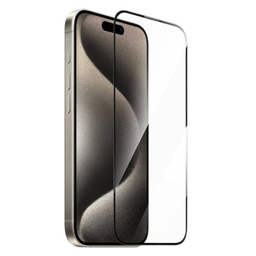 Apple iPhone 15 Pro Wiwu GT-010 Anti-Reflective Polymer Oleophobic Coating Ultra Thin Tempered Glass Screen Protector Black 