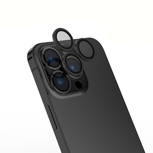Apple iPhone 15 Pro Zore Micro Camera Lens Protector Black 