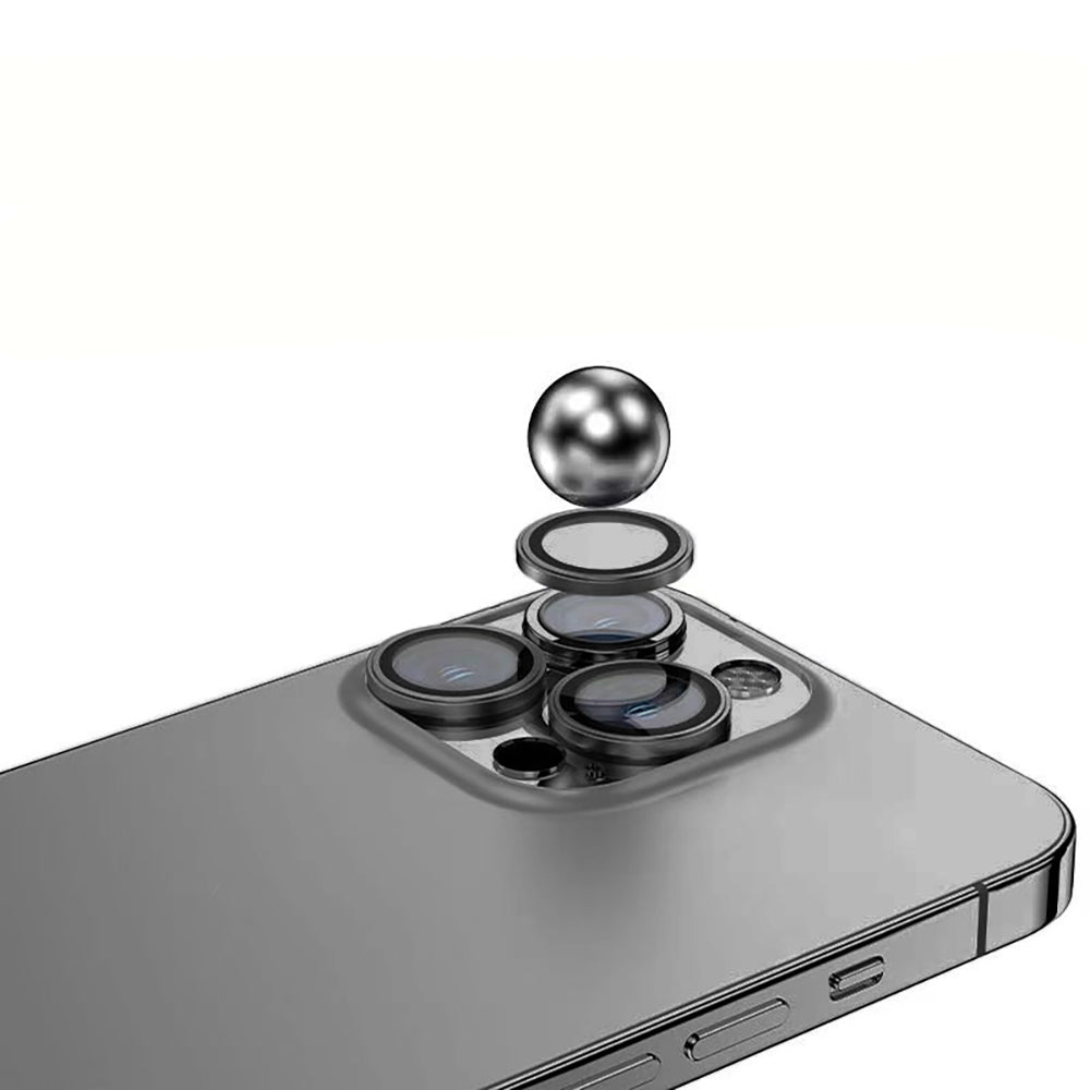 Apple iPhone 15 Pro Zore Micro Camera Lens Protector Black 