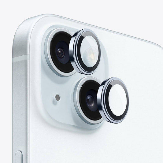 Apple iPhone 15 Wiwu Lens Guard Metal Camera Lens Protector Blue Light 
