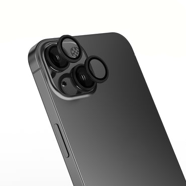 Apple iPhone 15 Zore Micro Camera Lens Protector Black 