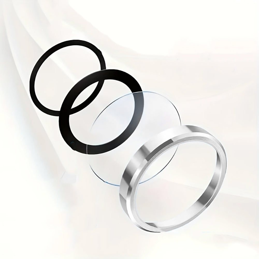 Apple iPhone 15 Zore Micro Camera Lens Protector Silver 