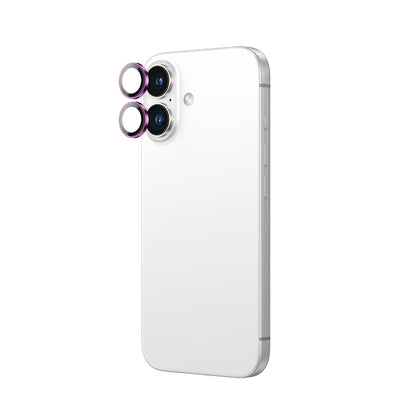 Apple iPhone 16 Amazingthing Anti Reflective Kamera Lens Koruyucu + Kolay Uygulama Aparatlı Mavi