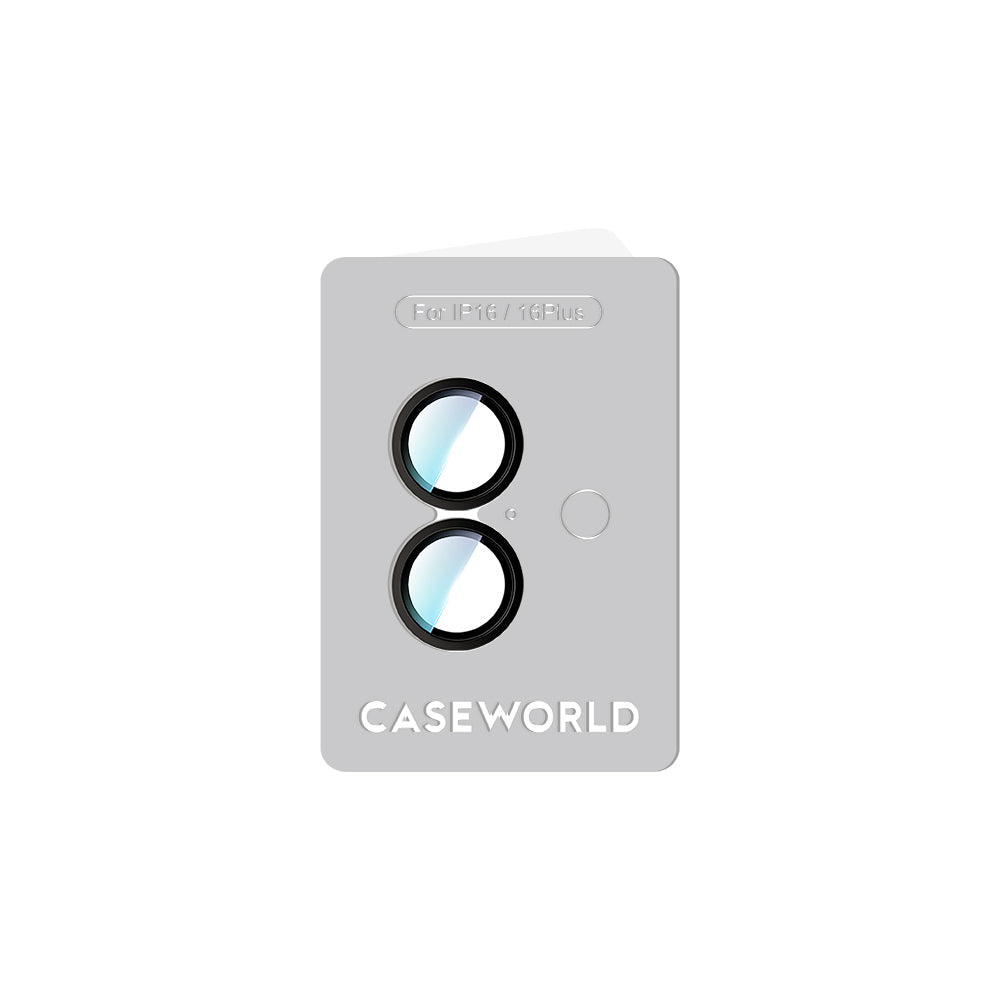 Apple iPhone 16 CaseWorld Alloy Two-Color Serisi Lens Koruyucu Pembe