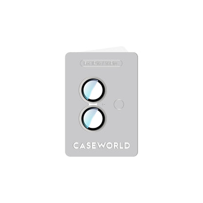 Apple iPhone 16 CaseWorld Alloy Two-Color Serisi Lens Koruyucu Yeşil