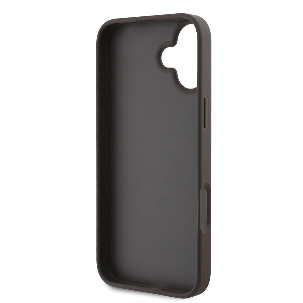 Apple iPhone 16 Case Guess Original Licensed Big Love Guess Cover Brown