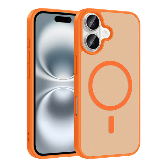 Apple iPhone 16 Kılıf M-safe Şarj Özellikli Zore Babet Kapak