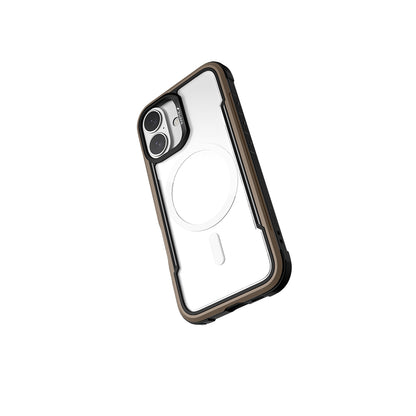 Apple iPhone 16 Kılıf M-safe Şarj Özellikli Airbagli Raptic Shield Serisi Şeffaf Arka Yüzey Kapak Colorful