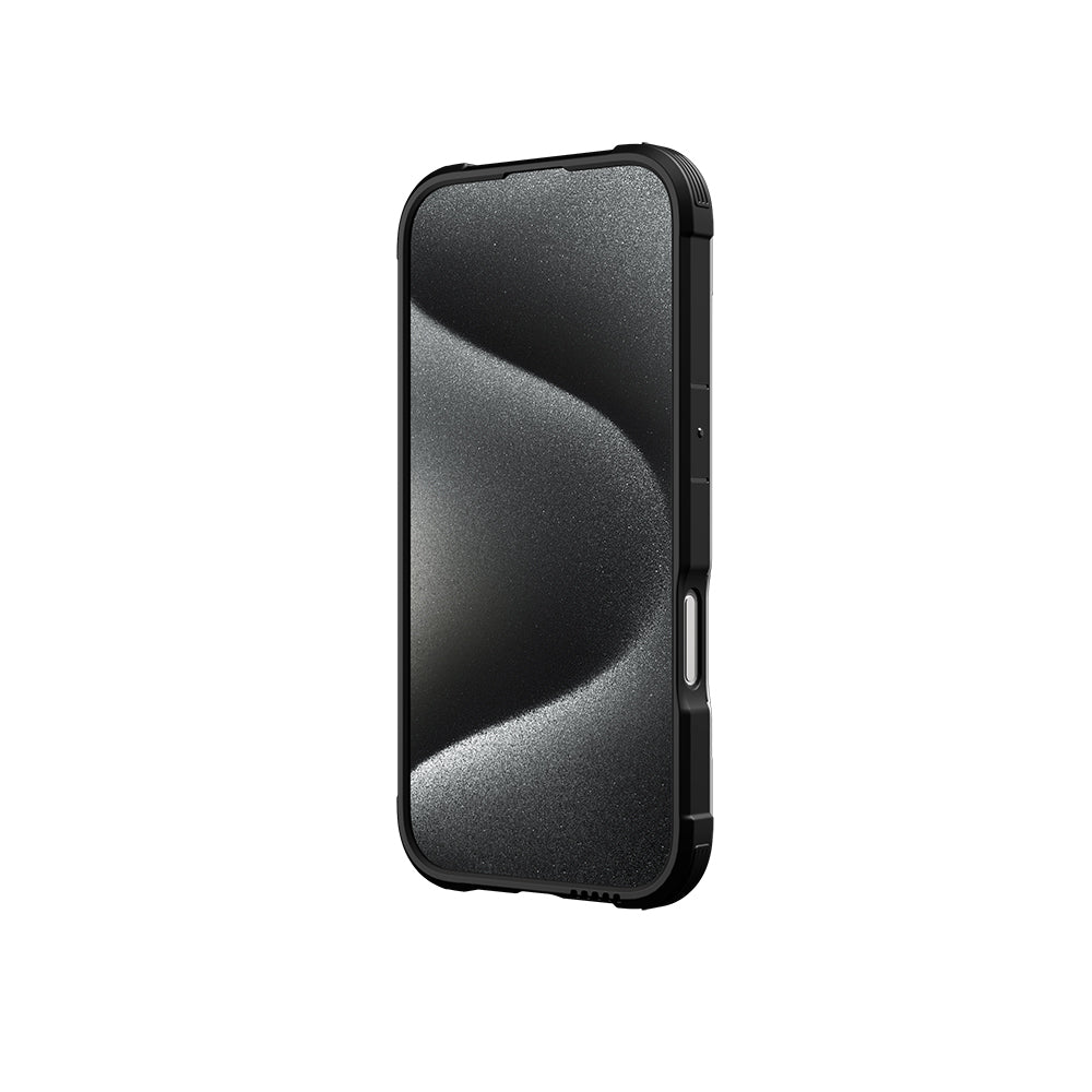 Apple iPhone 16 Kılıf M-safe Şarj Özellikli Airbagli Raptic Shield Serisi Şeffaf Arka Yüzey Kapak Kırmızı