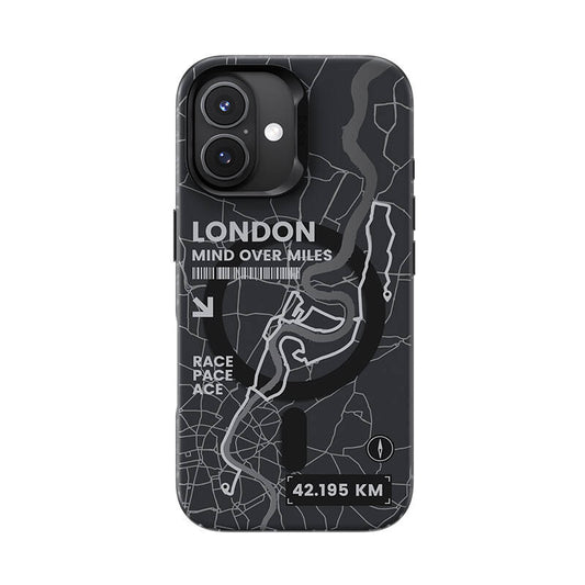 Apple iPhone 16 Case M-safe Charging Feature Benks City Series Cover Black 