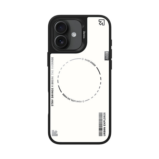 Apple iPhone 16 Kılıf M-safe Şarj Özellikli Benks Dynamic Basis Kapak Beyaz