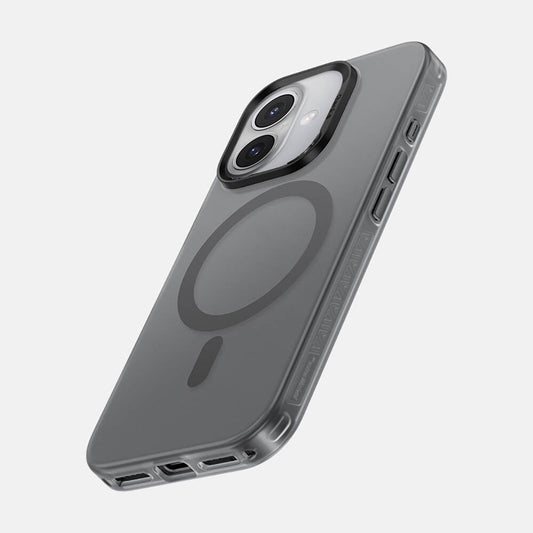 Apple iPhone 16 Case M-Safe Charging Feature Benks Lucid Armor Cover Titanium-Gray 