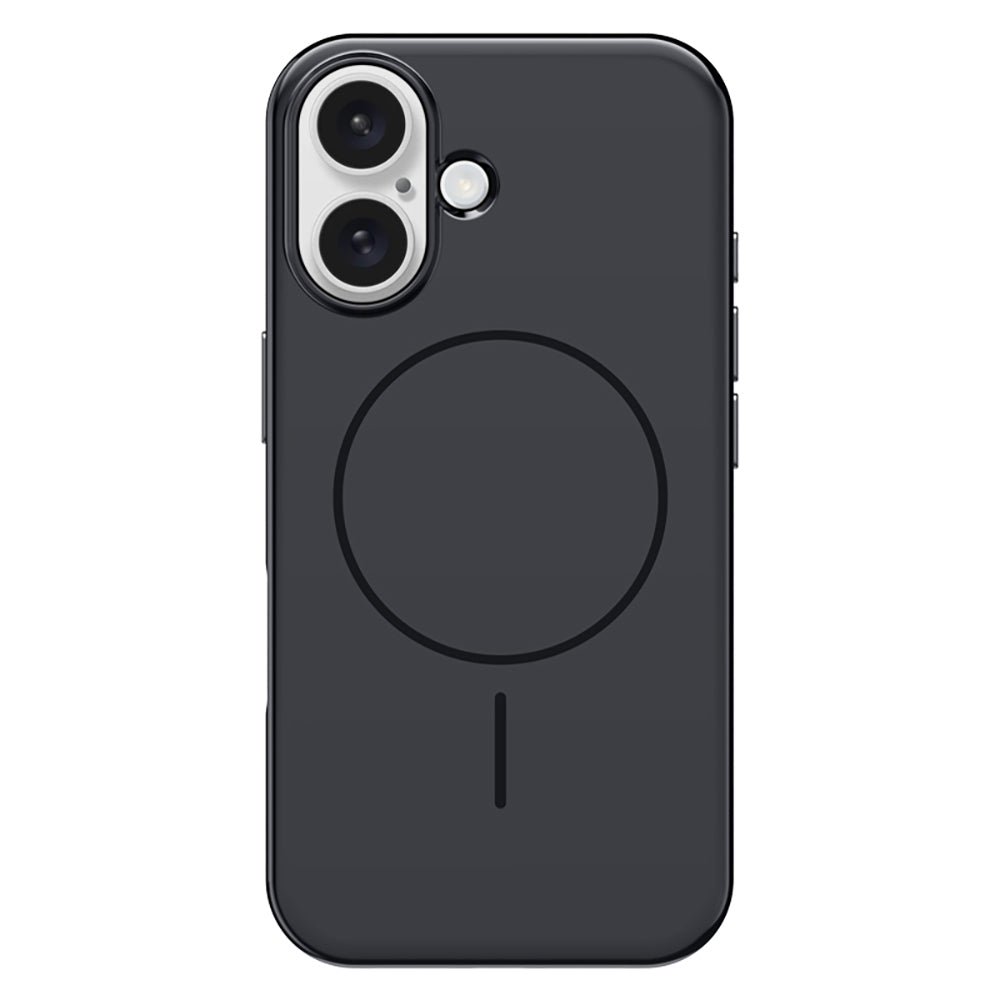 Apple iPhone 16 Kılıf M-safe Şarj Özellikli Wlons Frego Kapak Mor