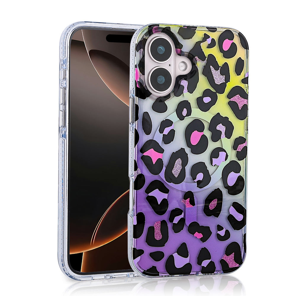 Apple iPhone 16 Case Zore Jago Cover White with M-safe Charging Feature 