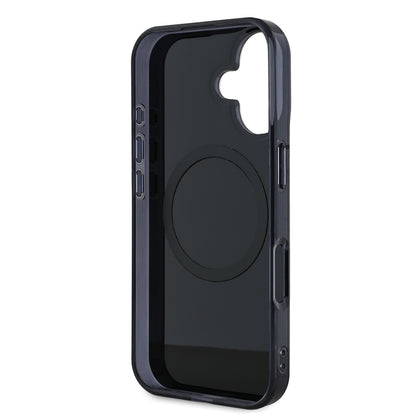 Apple iPhone 16 Kılıf Redbull Orjinal Lisanslı M-safe Şarj Özellikli Çift Katmanlı Sert PC Büyük Boy MV Kapak Lacivert
