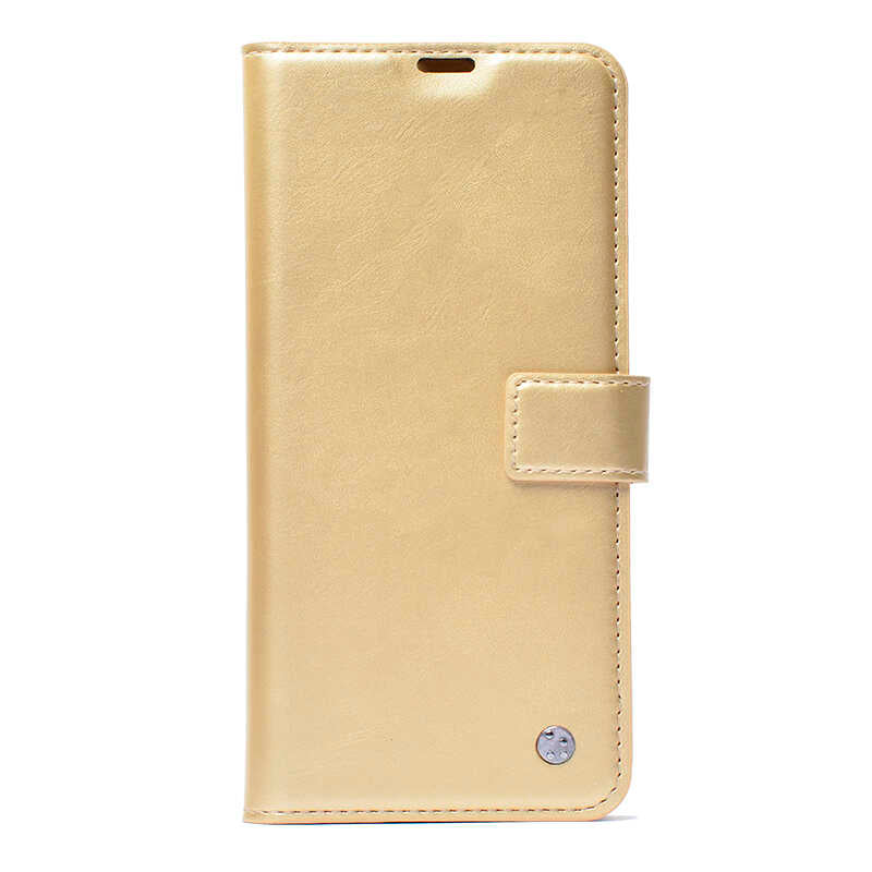Apple iPhone 16 Case Zore Kar Deluxe Cover Case Gold