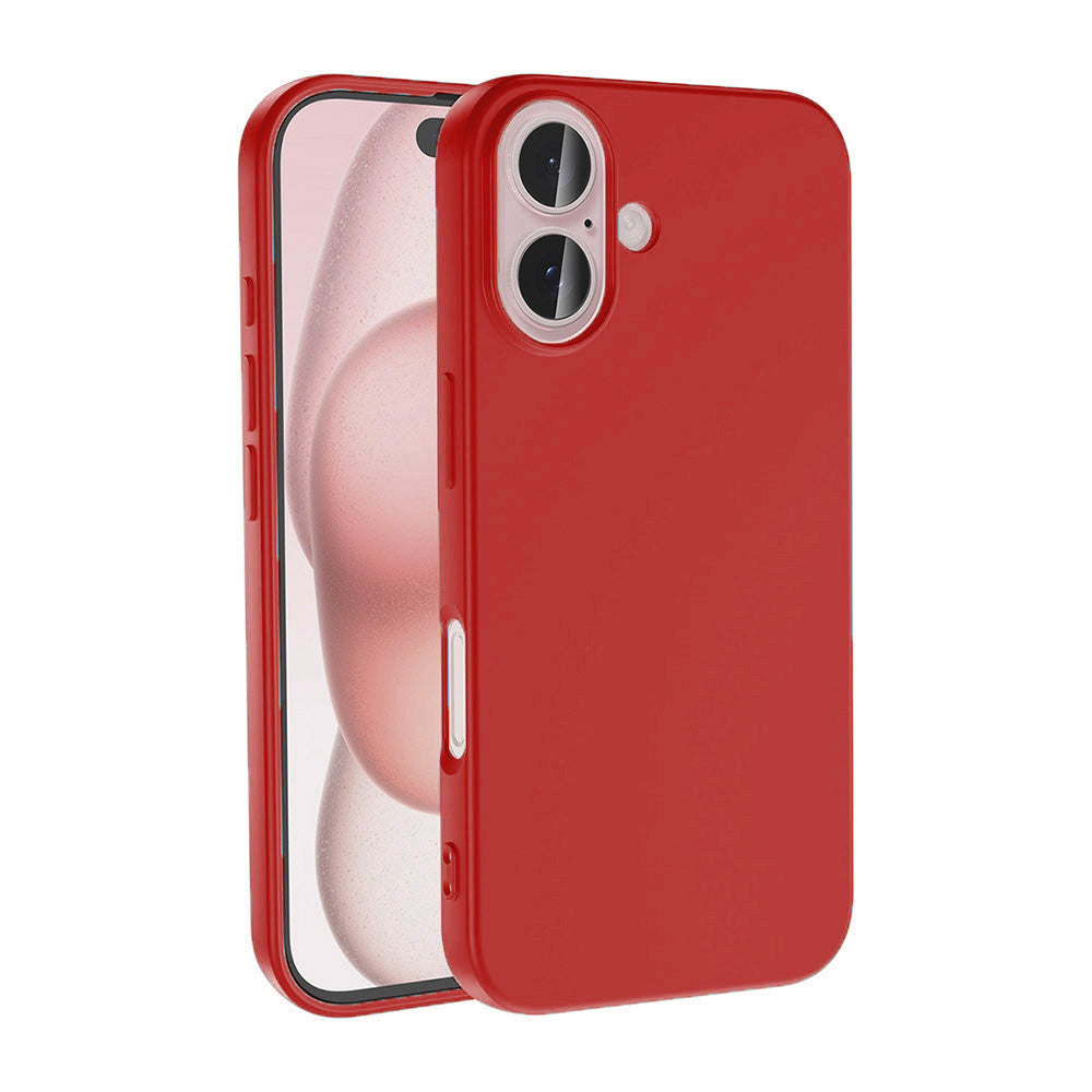 Apple iPhone 16 Case Zore LSR Launch Cover Red