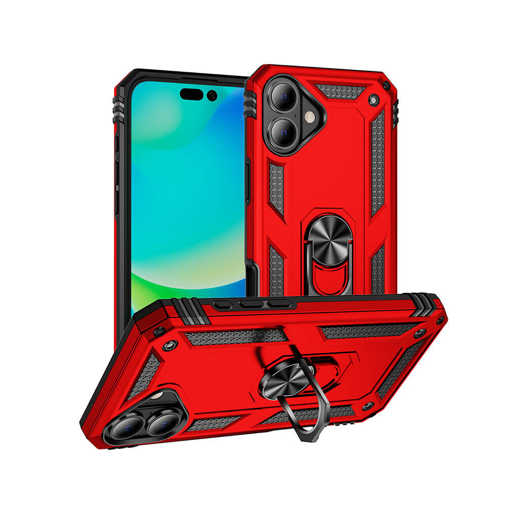 Apple iPhone 16 Case Zore Vega Cover Black