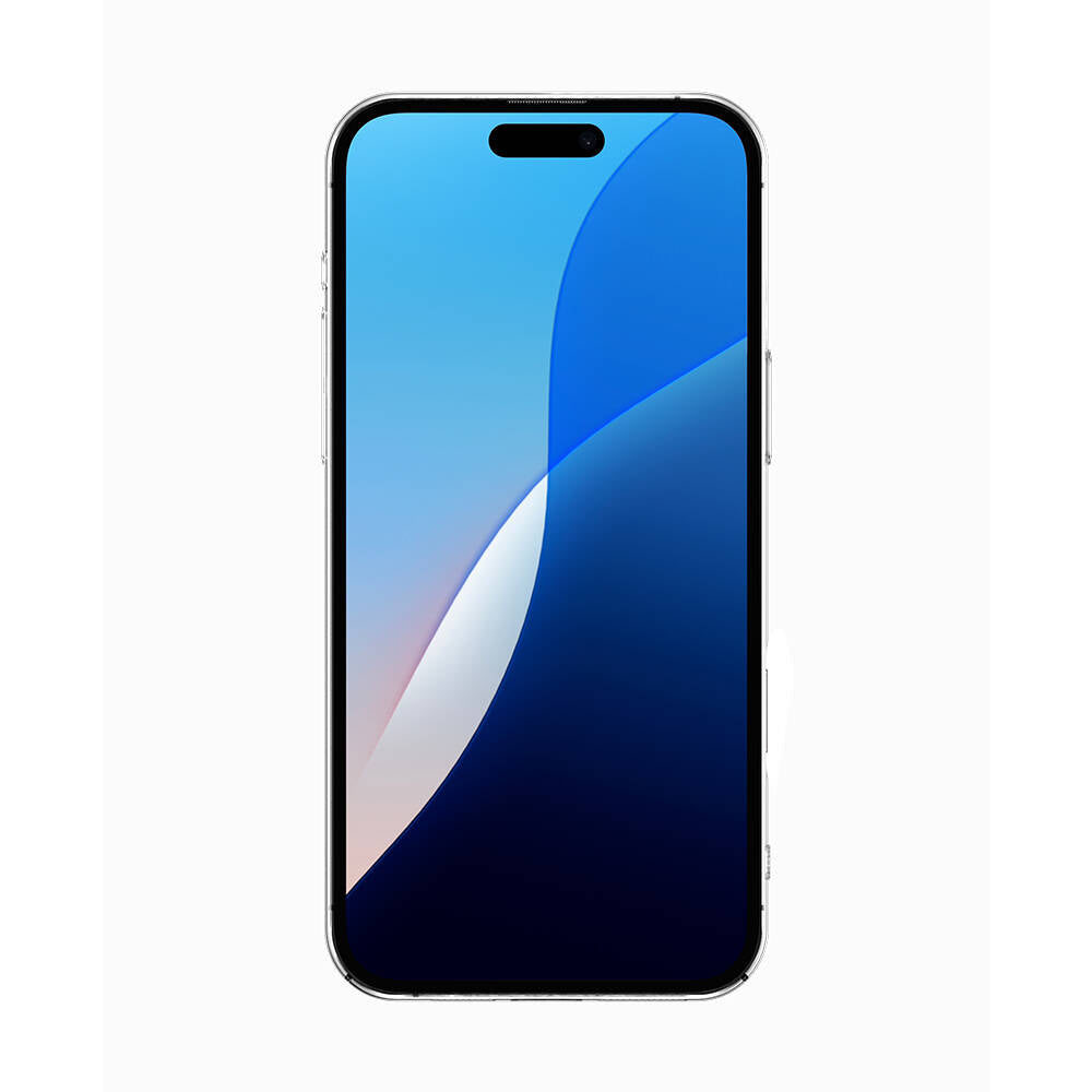 Apple iPhone 16 Case Zore Vonn Transparent Cover 