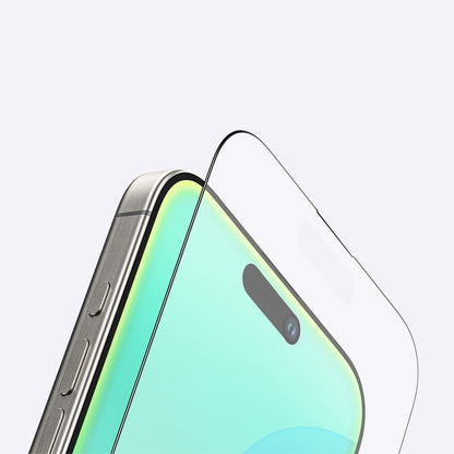 Apple iPhone 16 Plus Amazingthing Radix Mat Parmak İzi Bırakmayan Temperli Cam Ekran Koruyucu Siyah