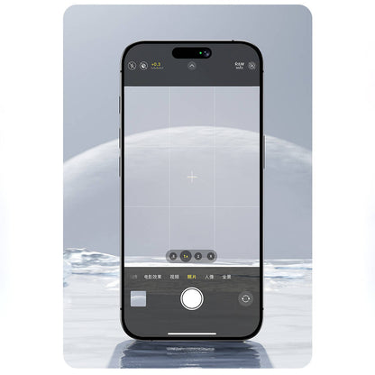Apple iPhone 16 Plus Benks AR Glass Warrior Transparan Premium Cam Kamera Lens Koruyucu Şeffaf