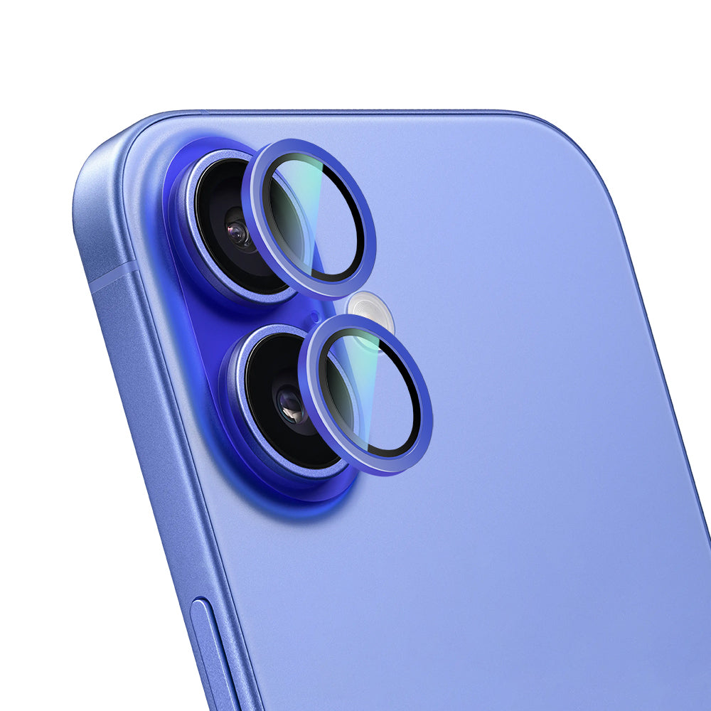 Apple iPhone 16 Plus CaseWorld Alloy Serisi Oleofobik Anti Reflective Kamera Lens Koruyucu Yeşil