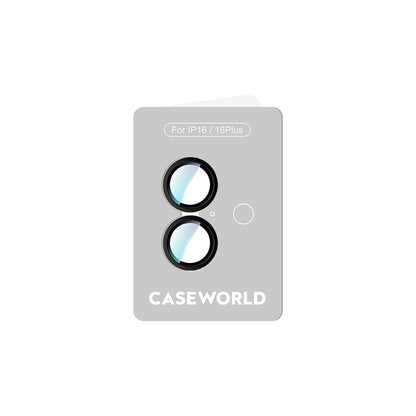 Apple iPhone 16 Plus CaseWorld Alloy Serisi Oleofobik Anti Reflective Kamera Lens Koruyucu Yeşil