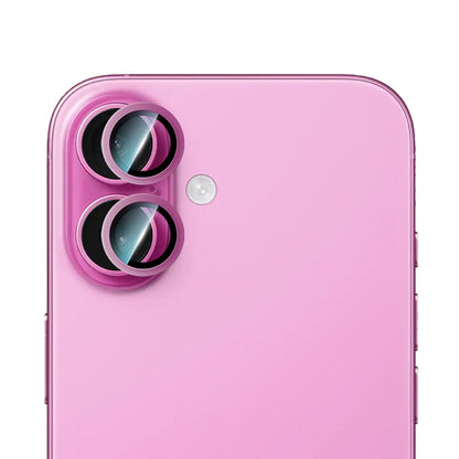 Apple iPhone 16 Plus CaseWorld Alloy Two-Color Serisi Lens Koruyucu Mavi