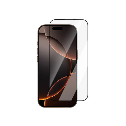 Apple iPhone 16 Plus CaseWorld Ultra-Thin Serisi 0.15mm 3D Schott Cam Temperli Ekran Koruyucu Şeffaf