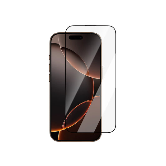 Apple iPhone 16 Plus CaseWorld Ultra-Thin Serisi 0.15mm 3D Schott Cam Temperli Ekran Koruyucu Şeffaf