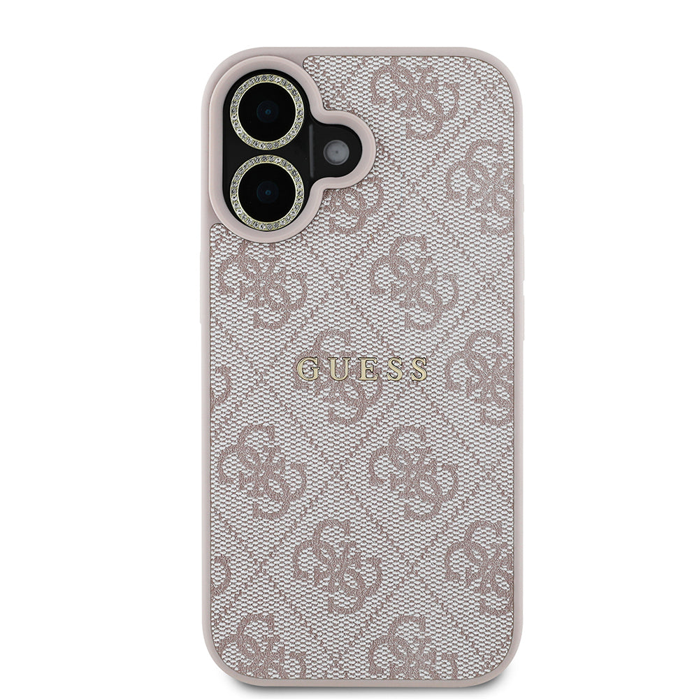 Apple iPhone 16 Plus Guess Original Licensed Case + Screen Protector + Lens Protector 3-in-1 Accessory Set Black 