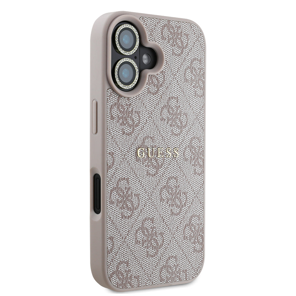 Apple iPhone 16 Plus Guess Original Licensed Case + Screen Protector + Lens Protector 3-in-1 Accessory Set Black 