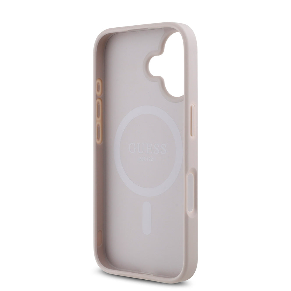 Apple iPhone 16 Plus Guess Original Licensed Case + Screen Protector + Lens Protector 3-in-1 Accessory Set Black 