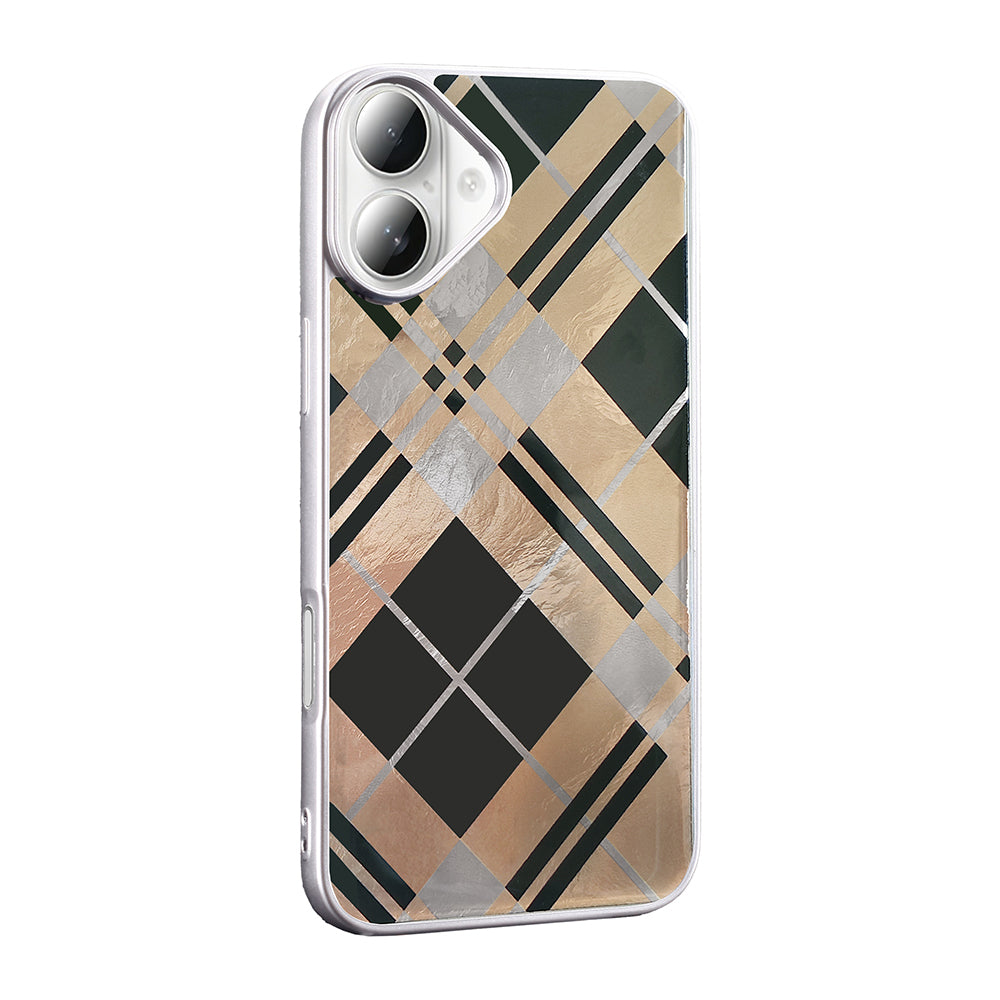 Apple iPhone 16 Plus Case Patterned Zore Mep Cover Pearl Bow