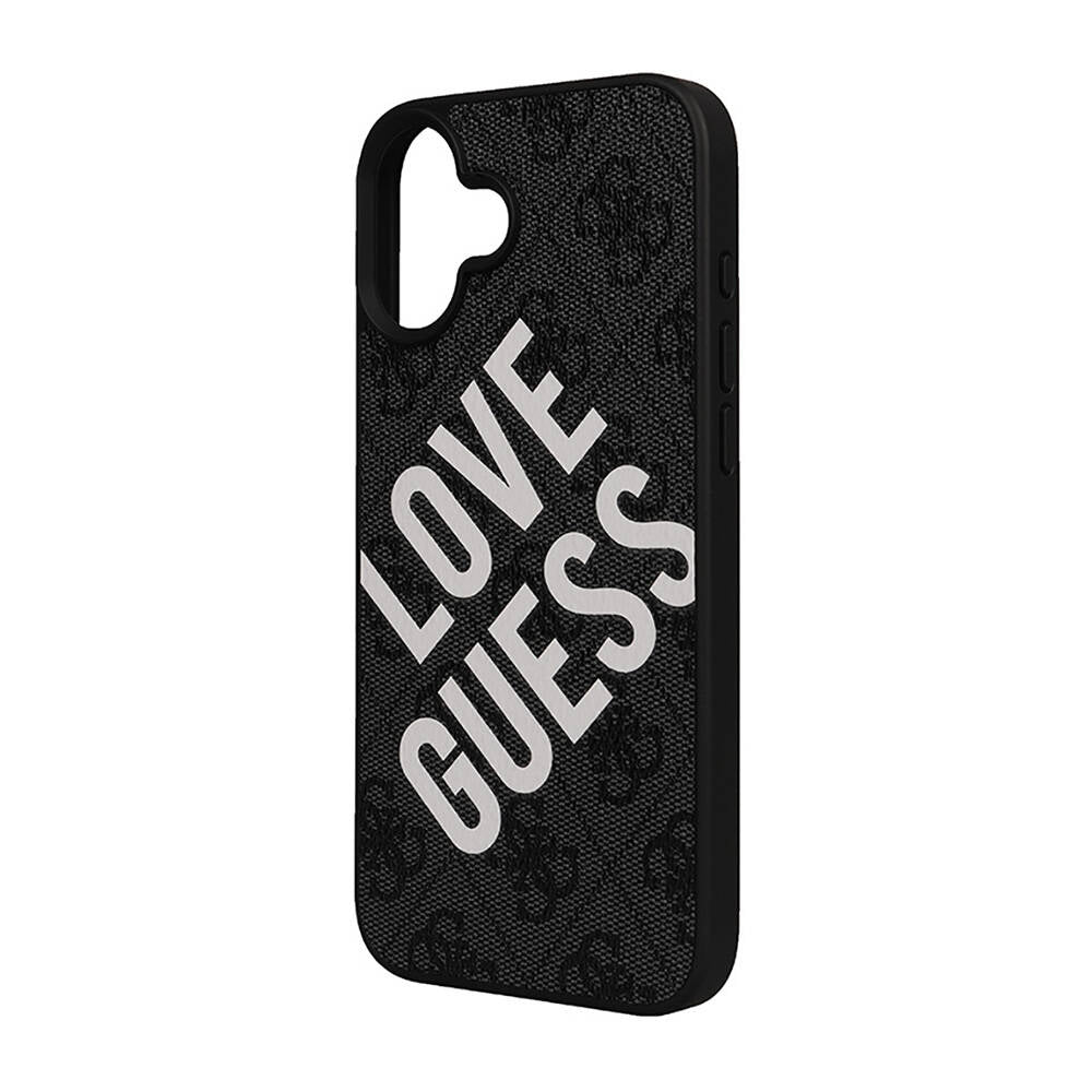 Apple iPhone 16 Plus Case Guess Original Licensed Big Love Guess Cover Brown