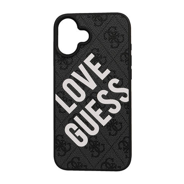 Apple iPhone 16 Plus Case Guess Original Licensed Big Love Guess Cover Brown