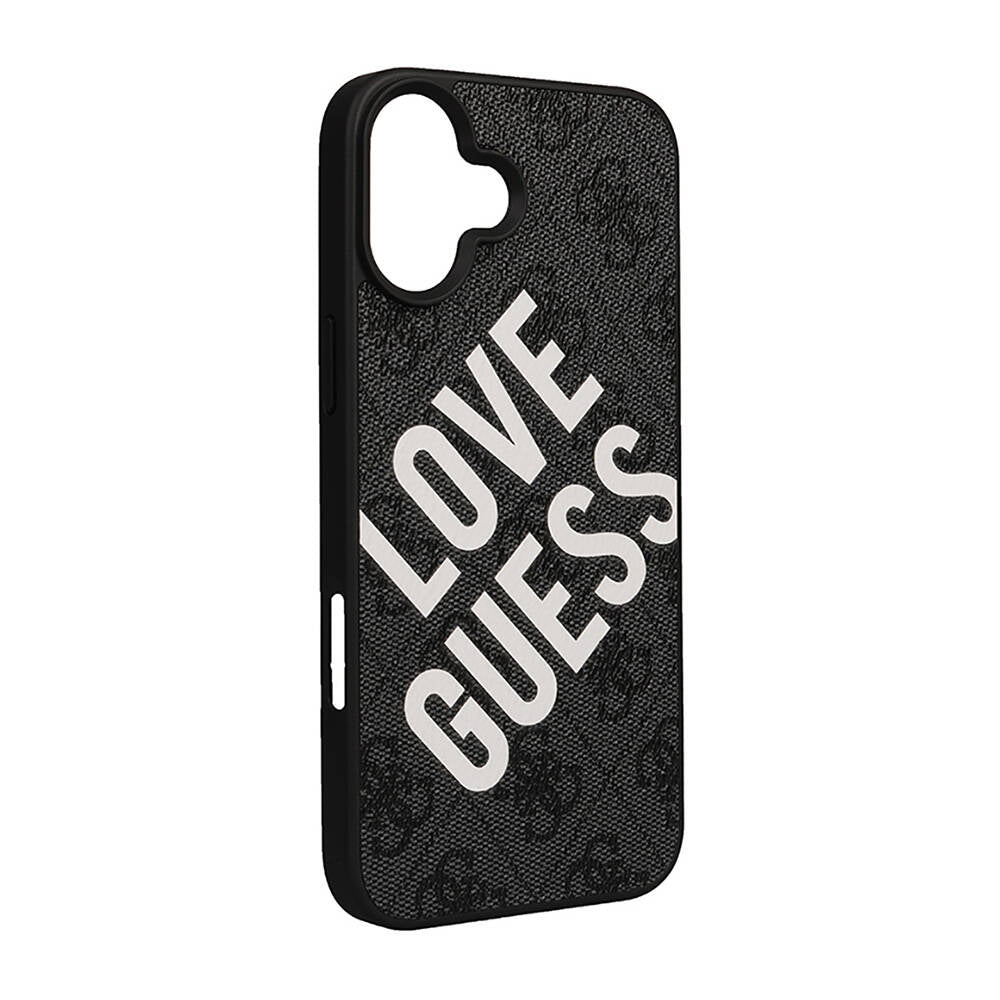 Apple iPhone 16 Plus Case Guess Original Licensed Big Love Guess Cover Brown