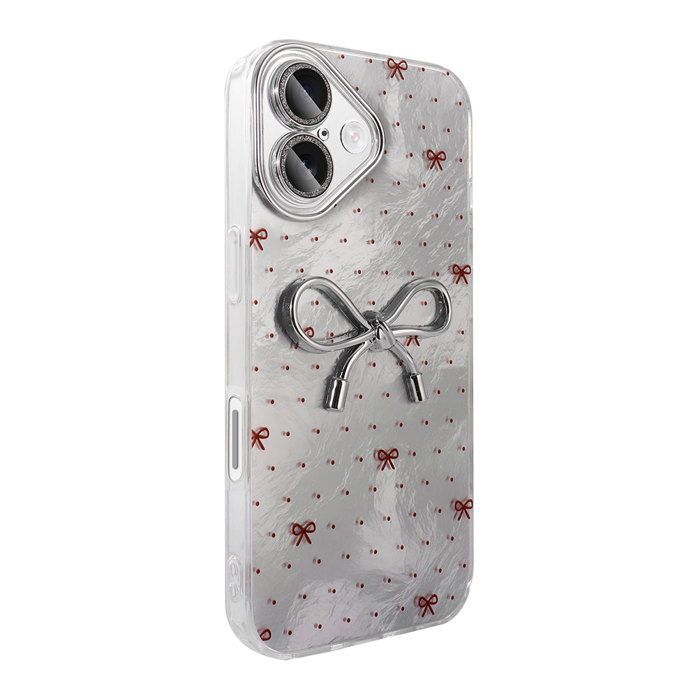 Apple iPhone 16 Plus Case Camera Protection Figured Zore Ponti Silicone Cover Lilac 