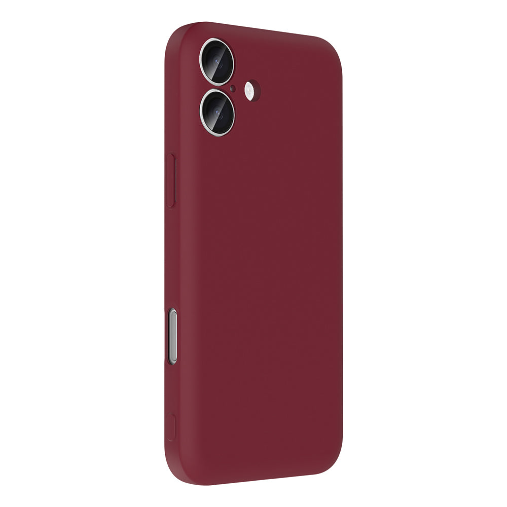 Apple iPhone 16 Plus Case with Camera Protection and Card Holder Zore Vitra Cover Brown