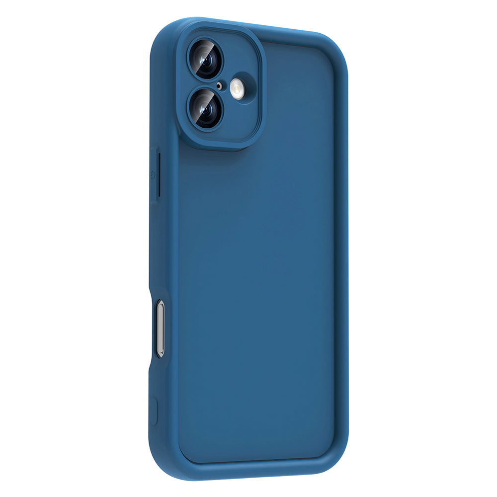 Apple iPhone 16 Plus Camera Protection Case Zore Pineapple Cover Dark Green