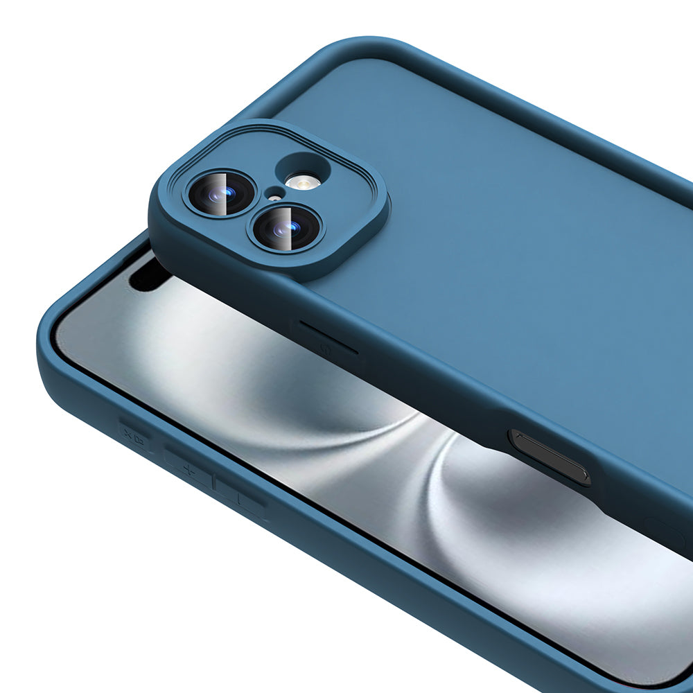 Apple iPhone 16 Plus Camera Protected Case Zore Pineapple Cover Pink