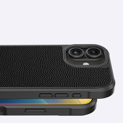 Apple iPhone 16 Plus Kılıf M-safe Şarj Özellikli Amazingthing Glamour Serisi Kapak Siyah