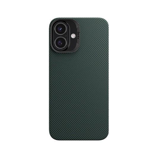 Apple iPhone 16 Plus Kılıf M-safe Şarj Özellikli Benks ArmorTint Serisi ArmorAir Kevlar Kapak Yeşil