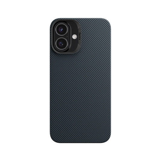 Apple iPhone 16 Plus Kılıf M-safe Şarj Özellikli Benks ArmorTint Serisi ArmorAir Kevlar Kapak Mavi